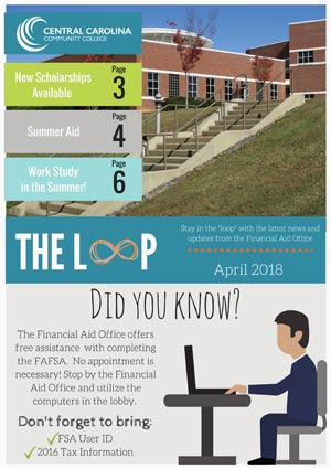 April Financial Aid Newsletter
