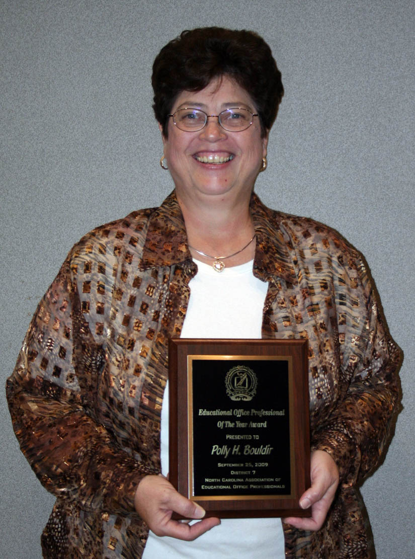 Bouldin named NCAEOP District 7 Professional of Year