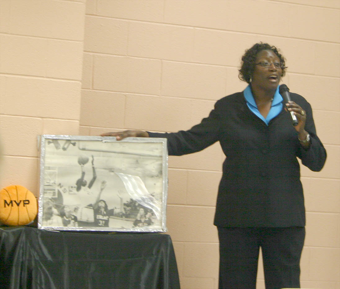 Former UNC basketball champ speaks at CCCC Black History Month