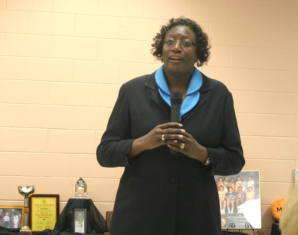Former UNC basketball champ speaks at CCCC Black History Month