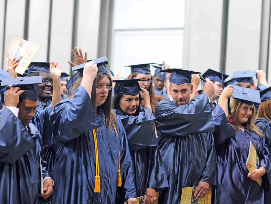 CCCC adult high school-GED graduates celebrate reaching goal