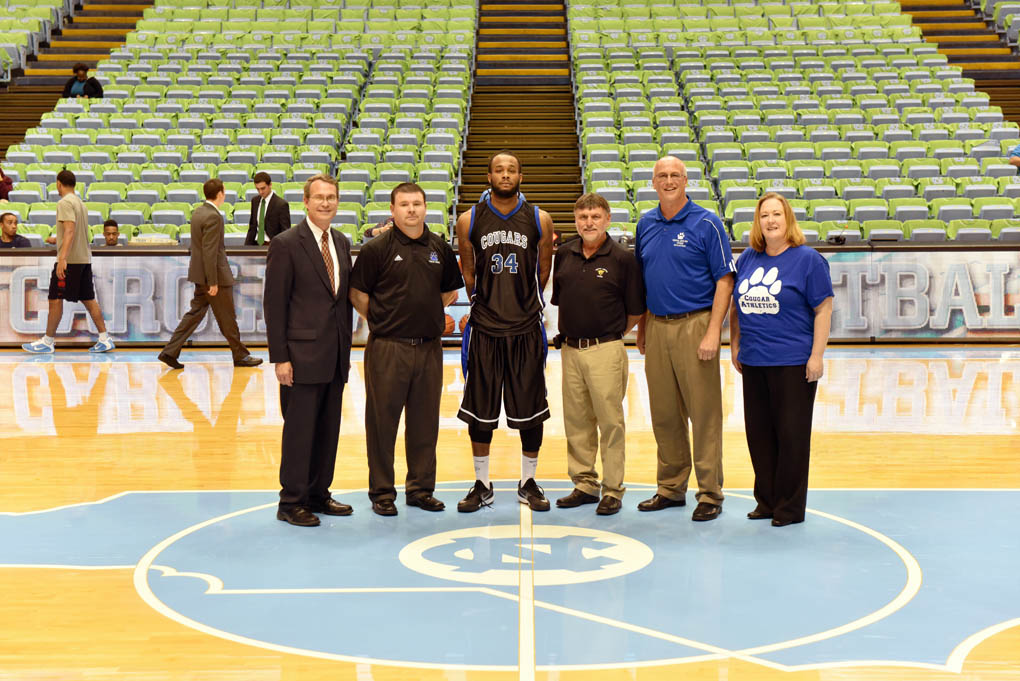 CCCC basketball has special relationship with UNC JVs