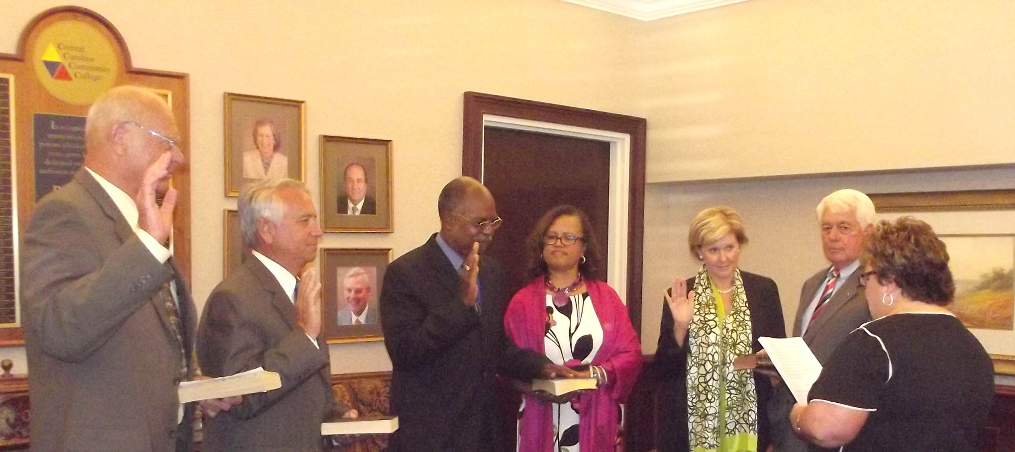 Read the full story, CCCC newest trustees are sworn-in