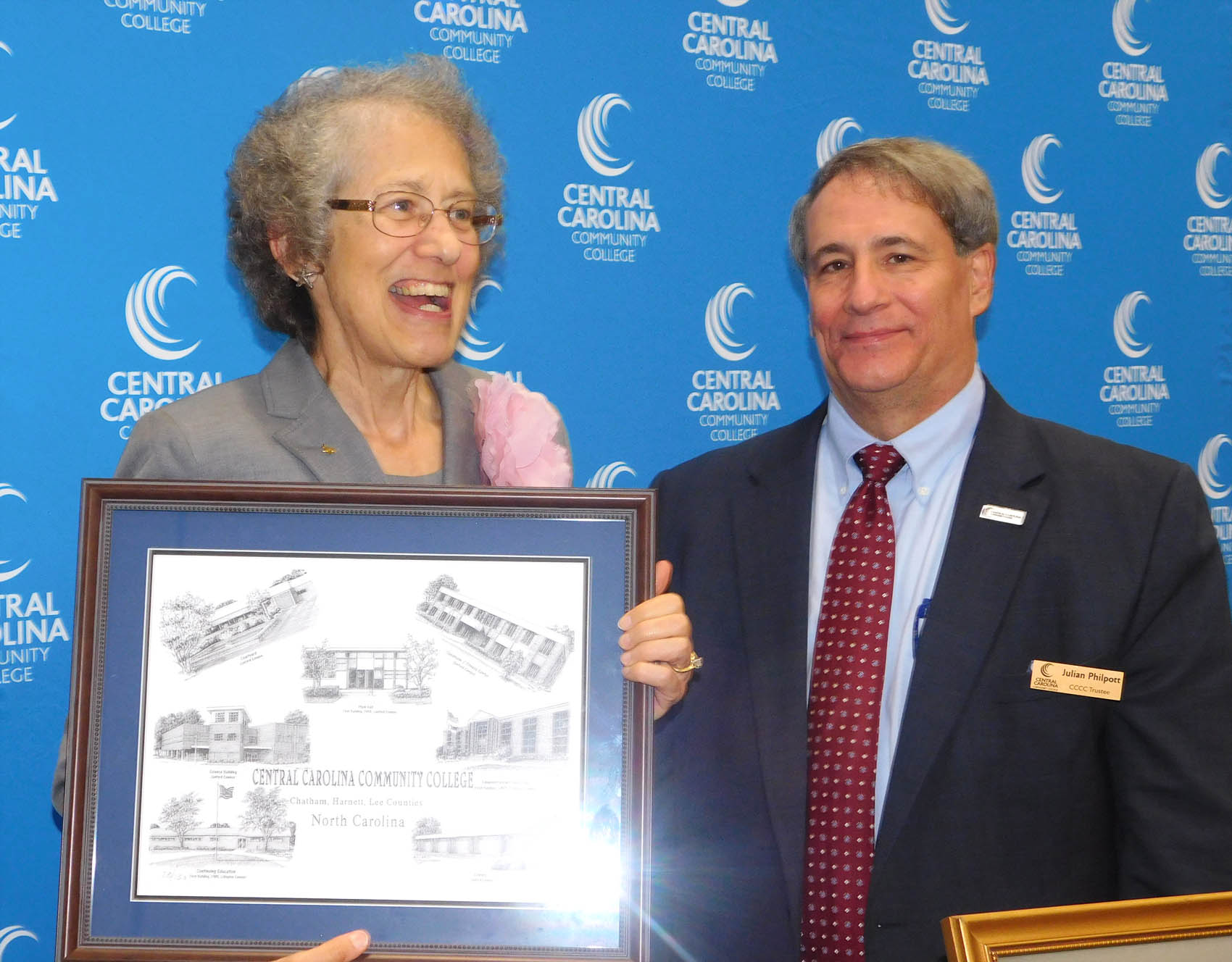 CCCC Trustees salute Martha Underwood