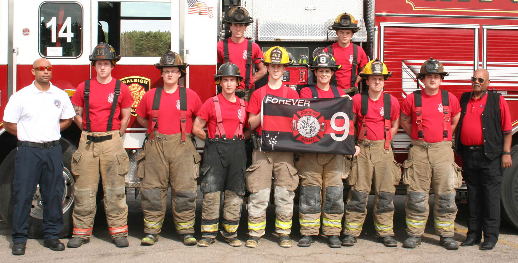 CCCC's Fire Academy graduates nine