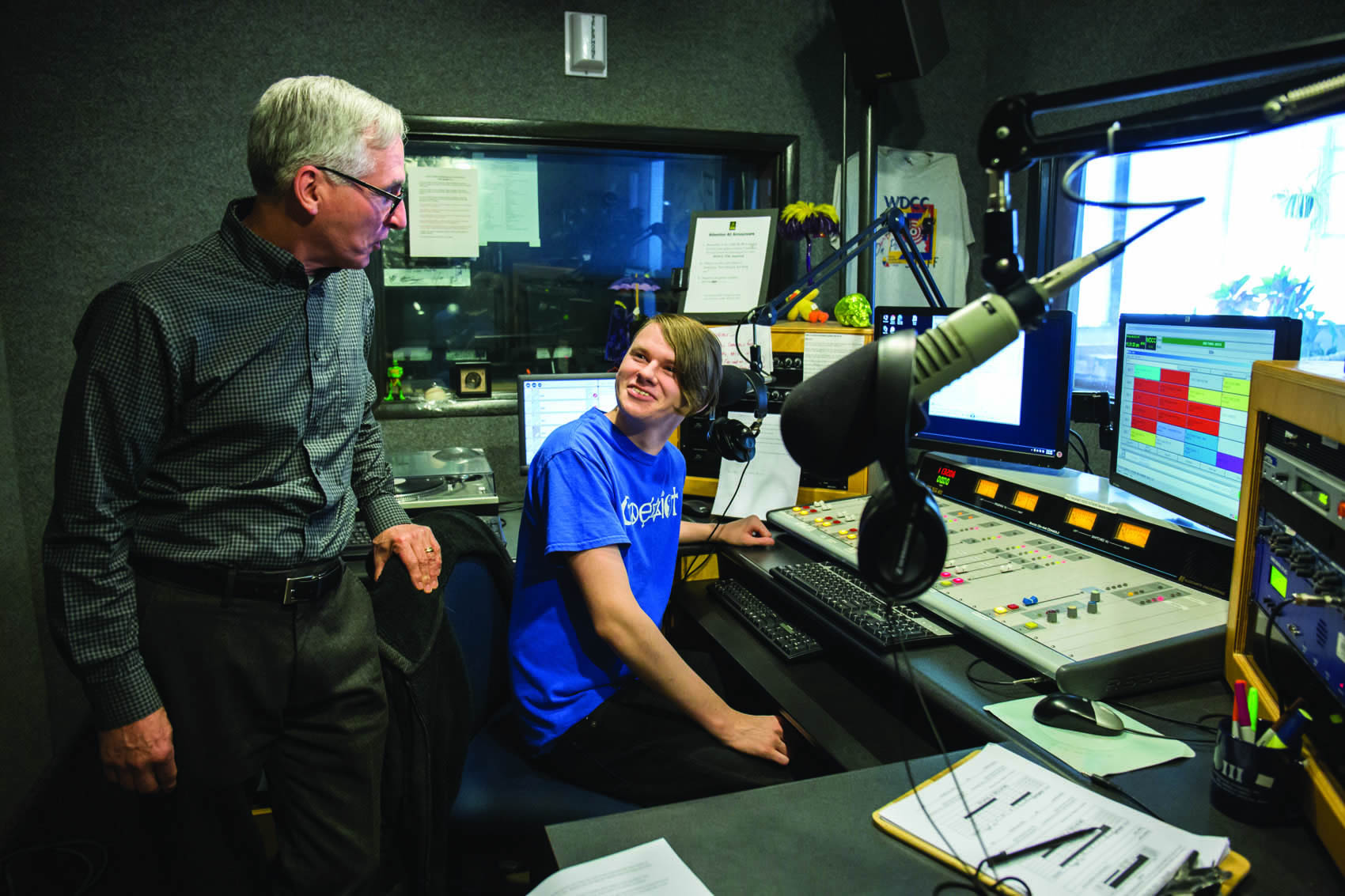 CCCC's broadcast production program is 'on air'