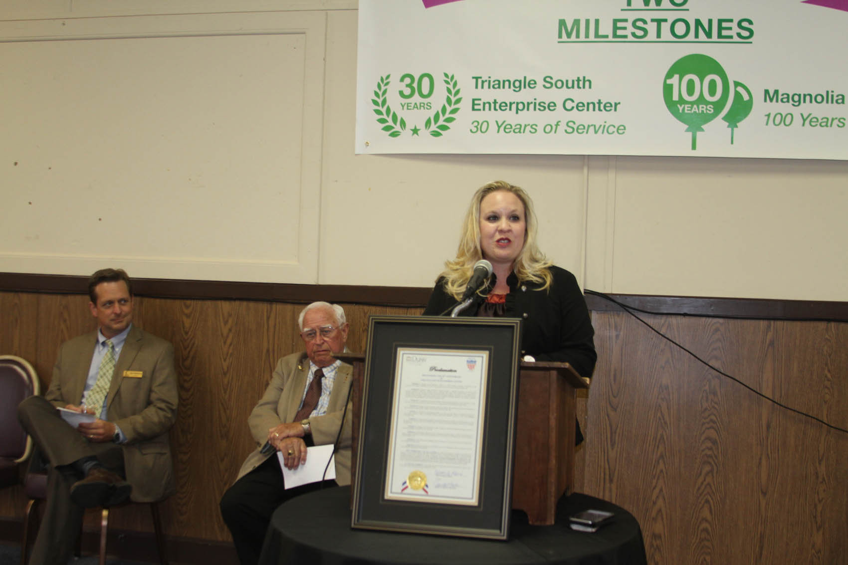 Read the full story, Triangle South celebrates two milestones