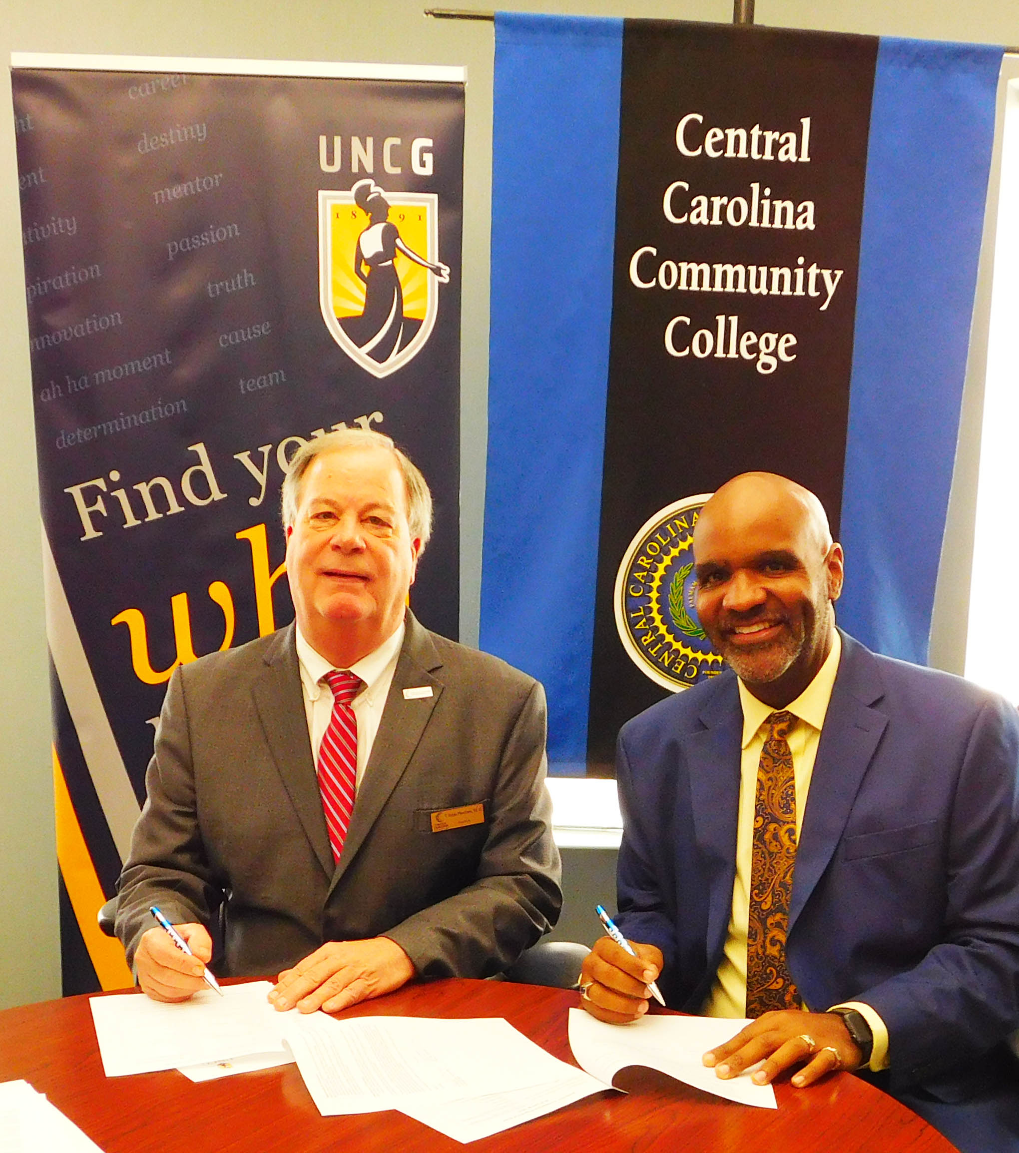CCCC, UNC Greensboro begin partnership