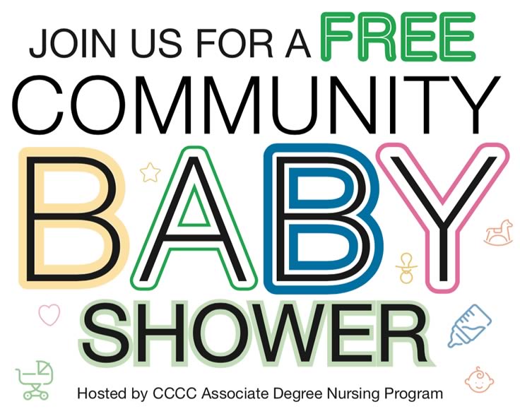 Community Baby Shower will be held April 23
