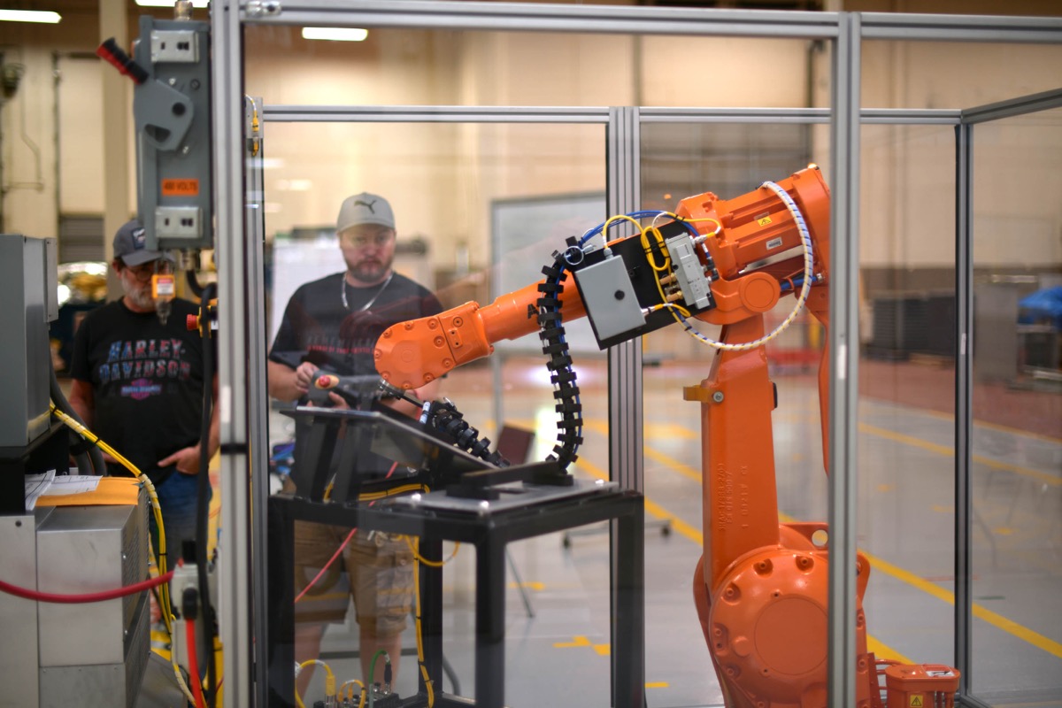 CCCC provides Customized Training Industrial Robotics Technician course