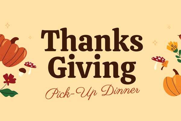 CCCC Culinary Arts Thanksgiving Pick-up Dinner
