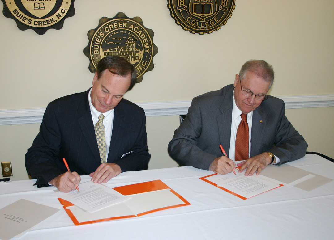 Read the full story, Campbell University, CCCC sign agreement 