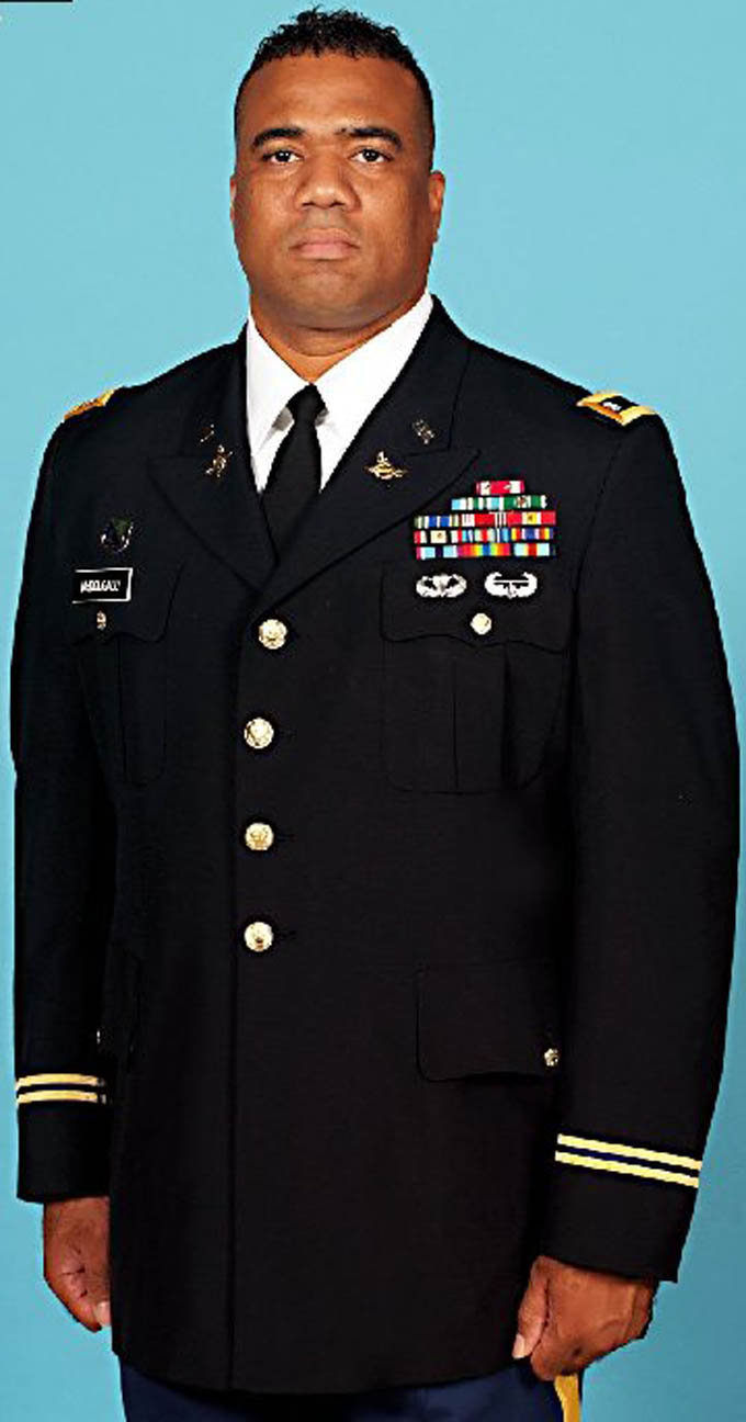 Click to enlarge,  U.S. Army Lt. Col. Maurice McDougald will be the featured speaker at Central Carolina Community College's MADE/WADE program at 7 p.m. Monday, May 11, at the Dennis Wicker Civic Center in Sanford. 
