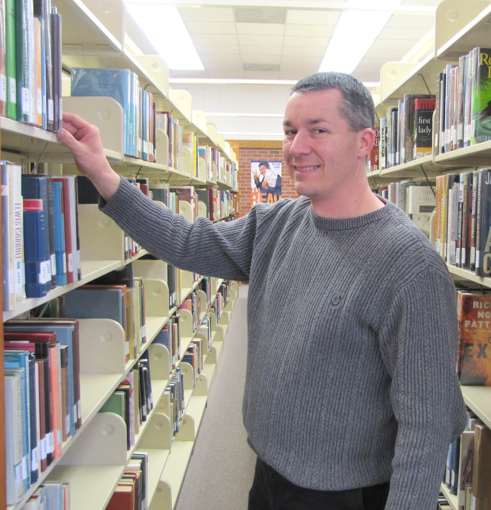 Click to enlarge,  Ty Stumpf, chair of the Humanities Department at Central Carolina Community College, has received a $1,200 grant from the Regional Artist Project Program to pursue a passion he has enjoyed for many years - writing poetry. 