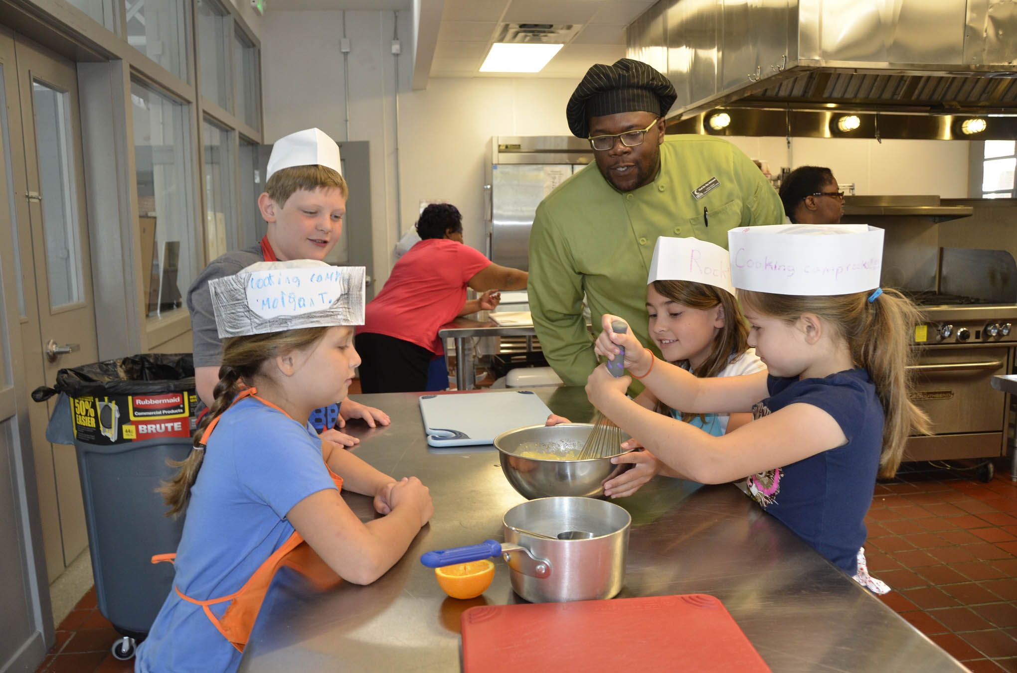 CCCC cooking camps allow kids to create