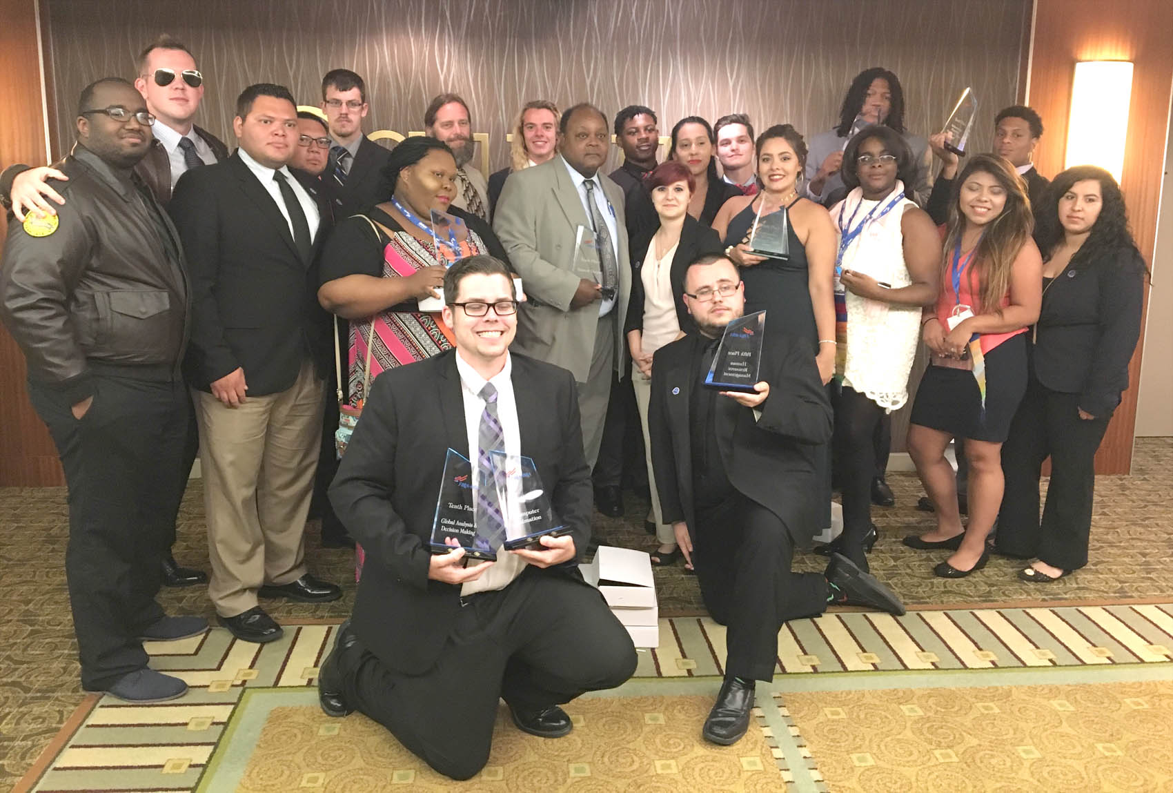 Click to enlarge,  Central Carolina Community College's Phi Beta Lambda students did well at a recent national leadership conference. For more information on CCCC, visit www.cccc.edu. 
