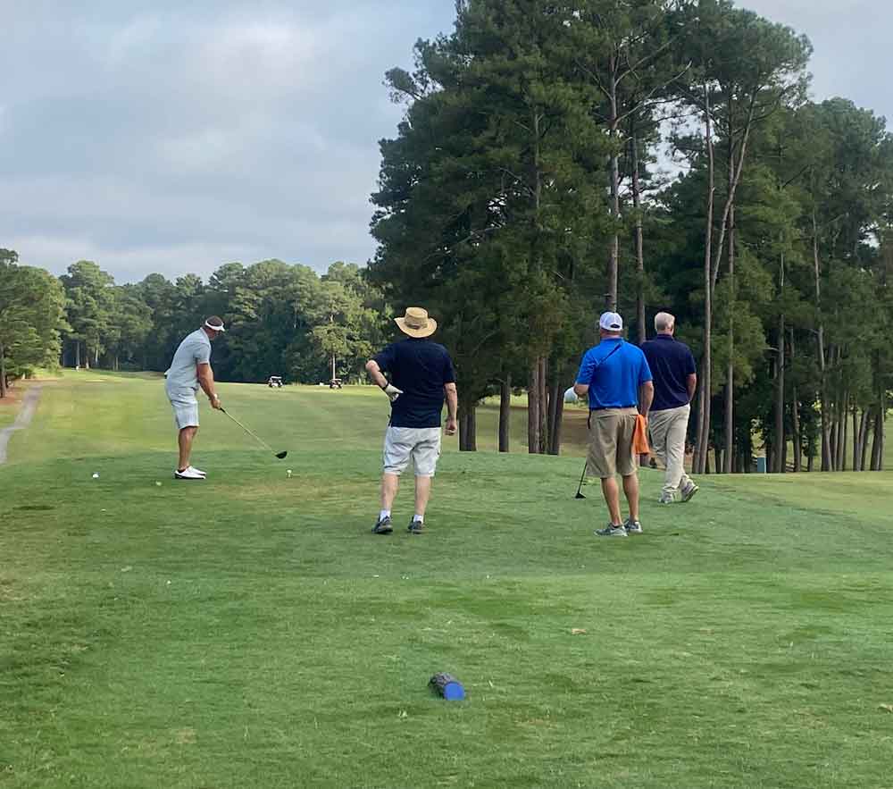 Click to enlarge,  It was a beautiful day for golf when the 32nd Annual CCCC Foundation Lee Golf Classic was played Sept. 15 at the Sanford Municipal Golf Course in Sanford. 