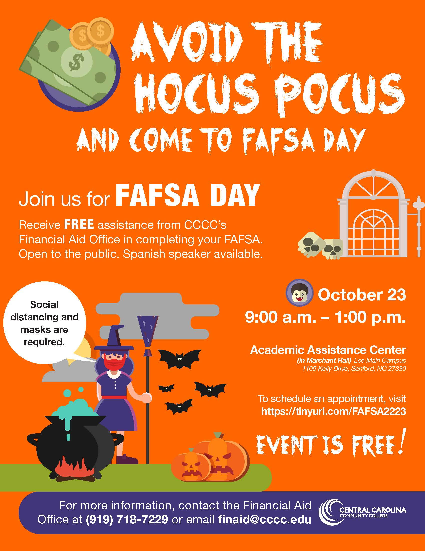 CCCC will host FAFSA Day

