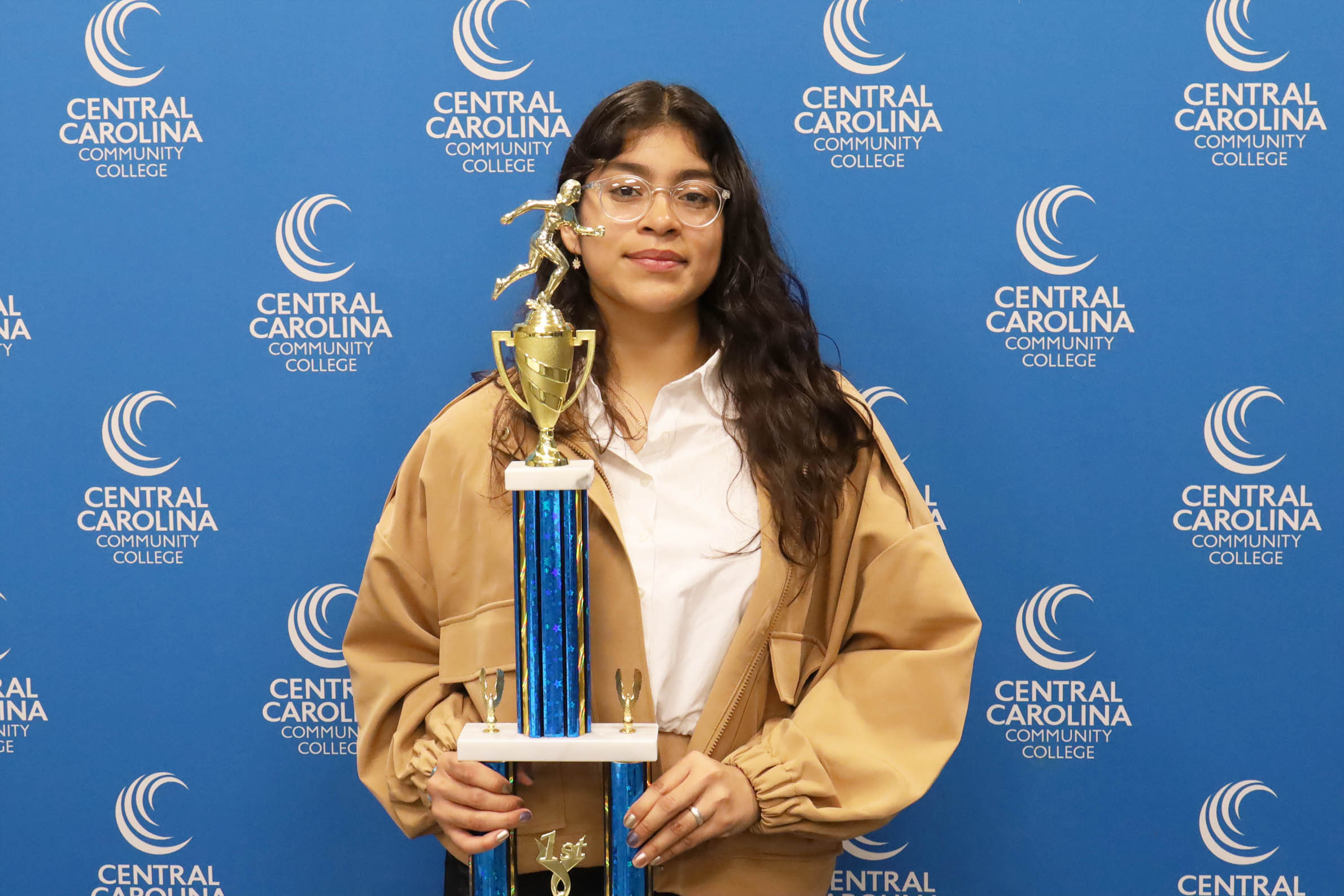Click to enlarge,  Bersai Perez (Lee County H.S., Sanford) has been recognized as the National Junior College Athletic Association (NJCAA) Division III East Region Athlete of the Year by the U.S. Track and Field and Cross Country Coaches Association. 