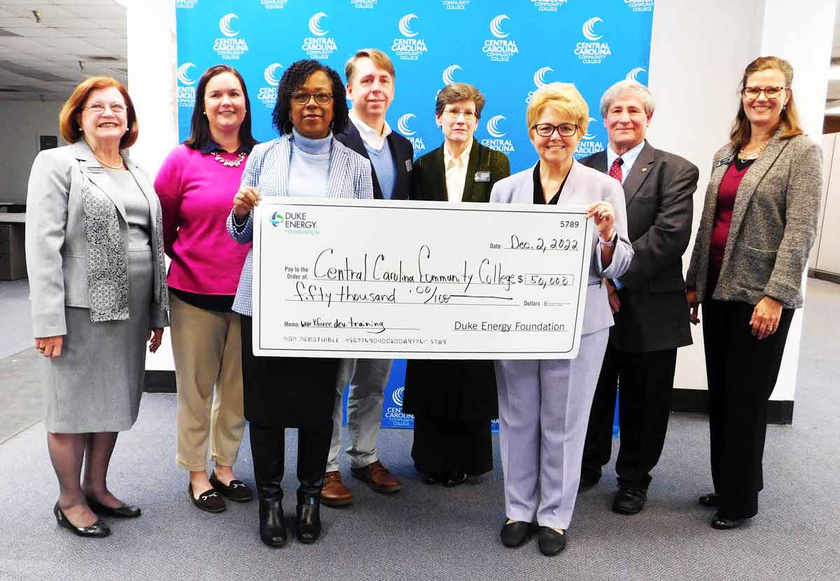 Read the full story, CCCC Foundation receives $50,000 grant from Duke Energy