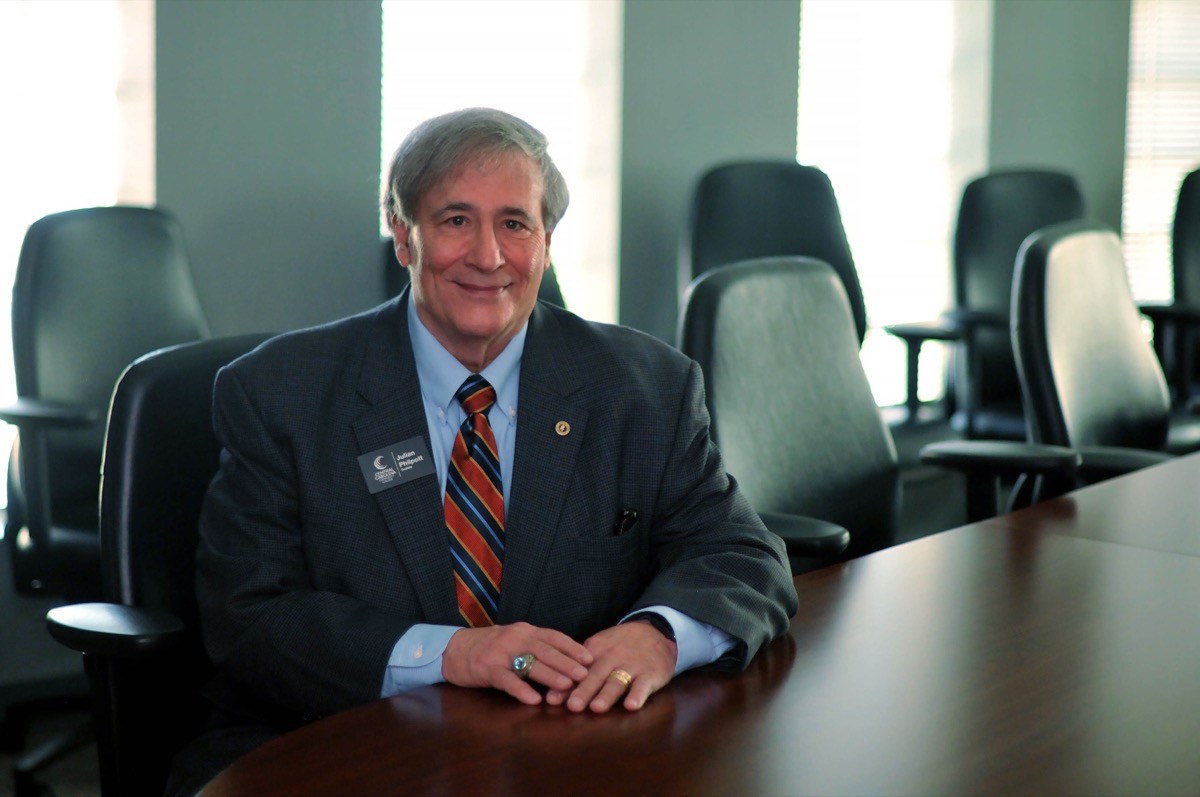 Click to enlarge,  Julian Philpott, Central Carolina Community College Board of Trustees Chair, has been named recipient of this year's North Carolina Community College System's I.E. Ready Award. 