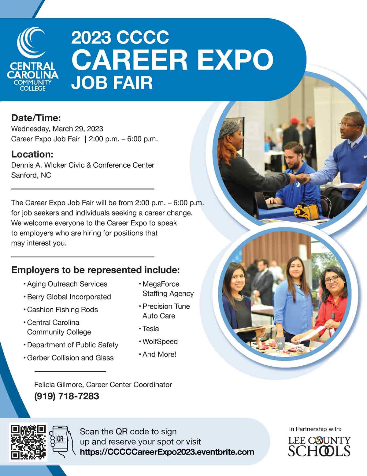 CCCC will host Career Expo Job Fair on March 29