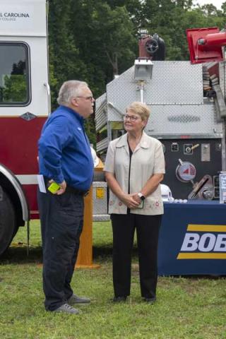 CCCC Firefighter Training Tower groundbreaking