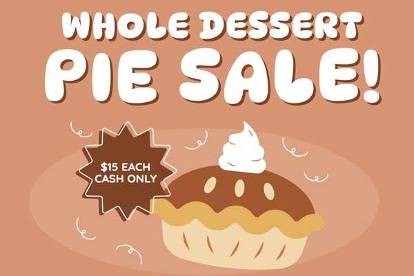 CCCC Culinary Pie Sale